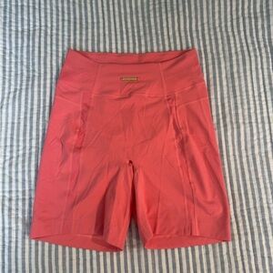 Gymshark Pink High Waist Athletic Shorts